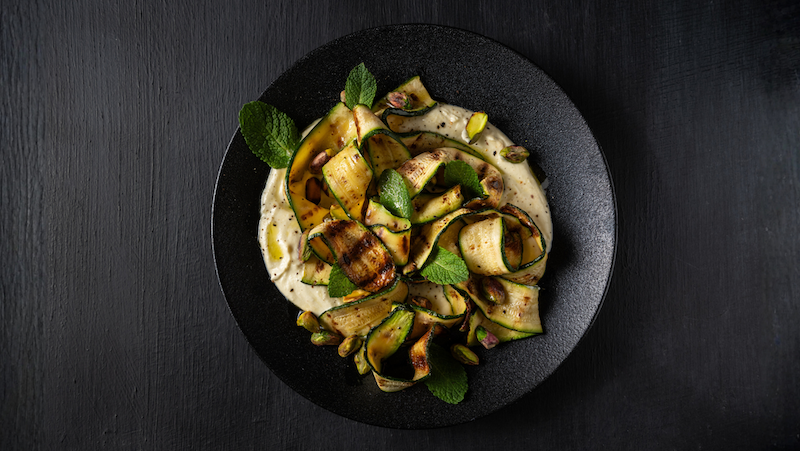 Whipped Feta & Grilled Zuchini