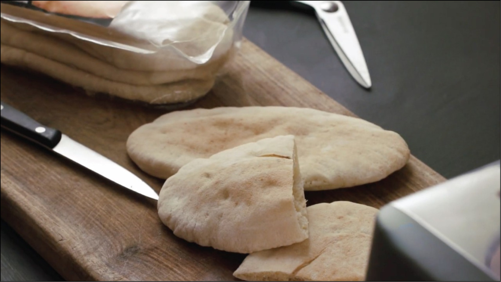 Meze-Recipes Oval Pita Pockets