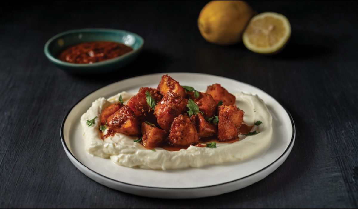 Meze-Recipes Harissa Potatoes